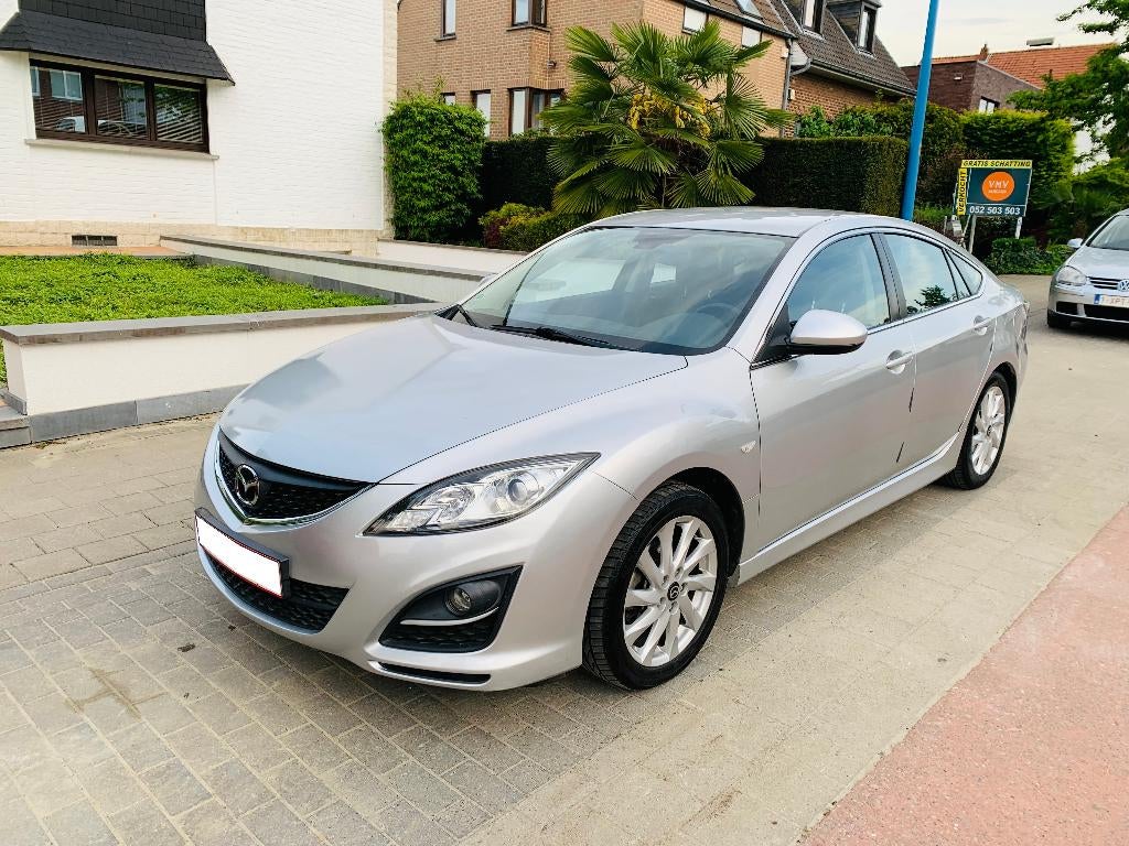 Mazda 6 1.8 Lpg, Airco, Cruise, Ohboek, Met Keuring, Auto's, Voorwielaandrijving, Zwart, 4 cilinders, 5 deurs