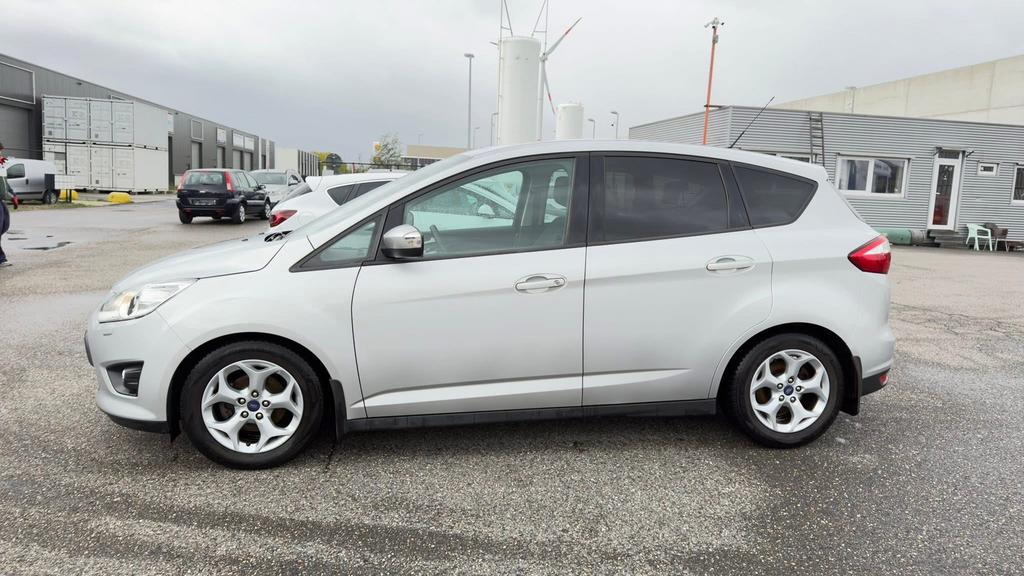 Ford C-Max 1.0i Ecoboost 125 PK GARANTIE, Zwart, Bedrijf, 5 deurs, Zilver of Grijs