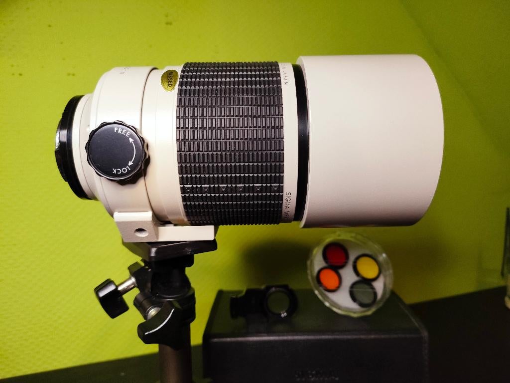 Sigma 600mm f8 voor Minolta, Audio, Tv en Foto, Ophalen of Verzenden, Zo goed als nieuw, Telelens