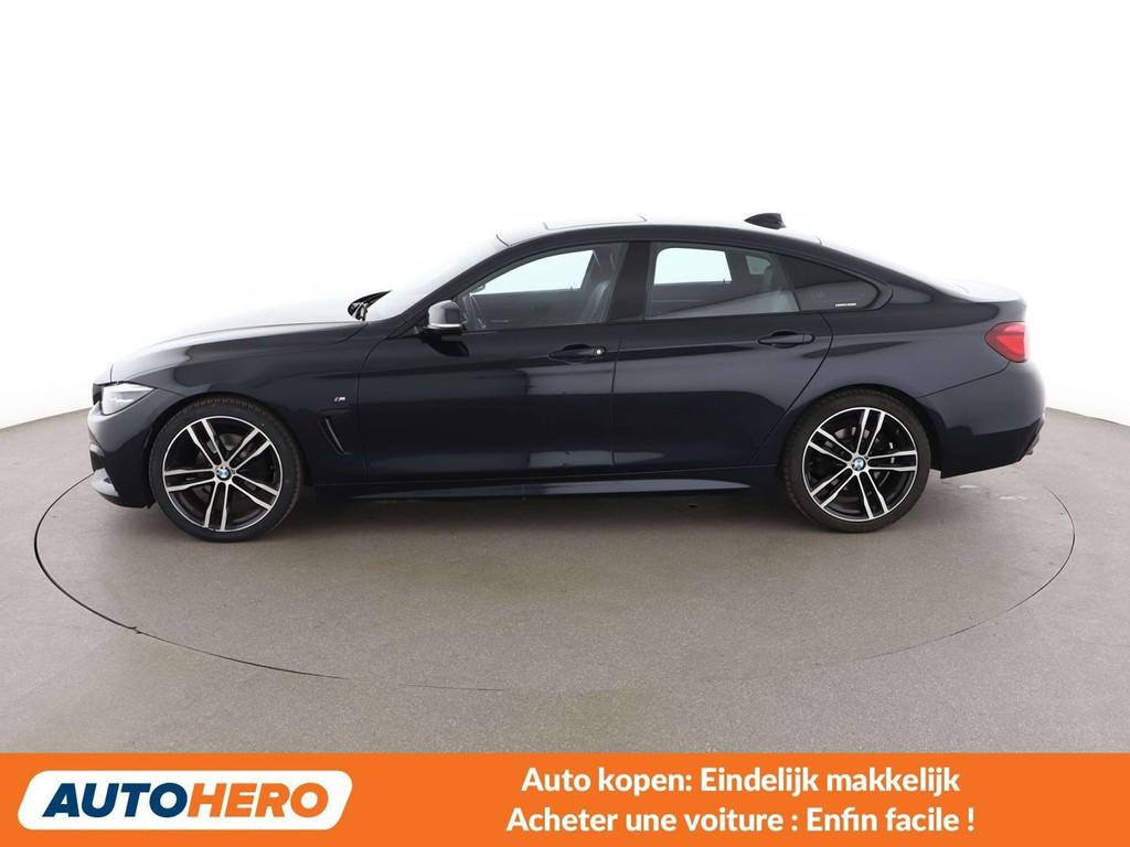BMW 4 Serie 420 420i Gran Coupé M Sport (bj 2019), Auto's, Automaat, Achterwielaandrijving, Gebruikt, Blauw