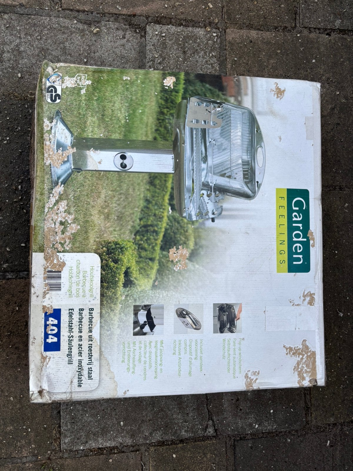 Garden Feelings barbecue – RVS – Nieuw, Tuin en Terras, Ophalen, Nieuw
