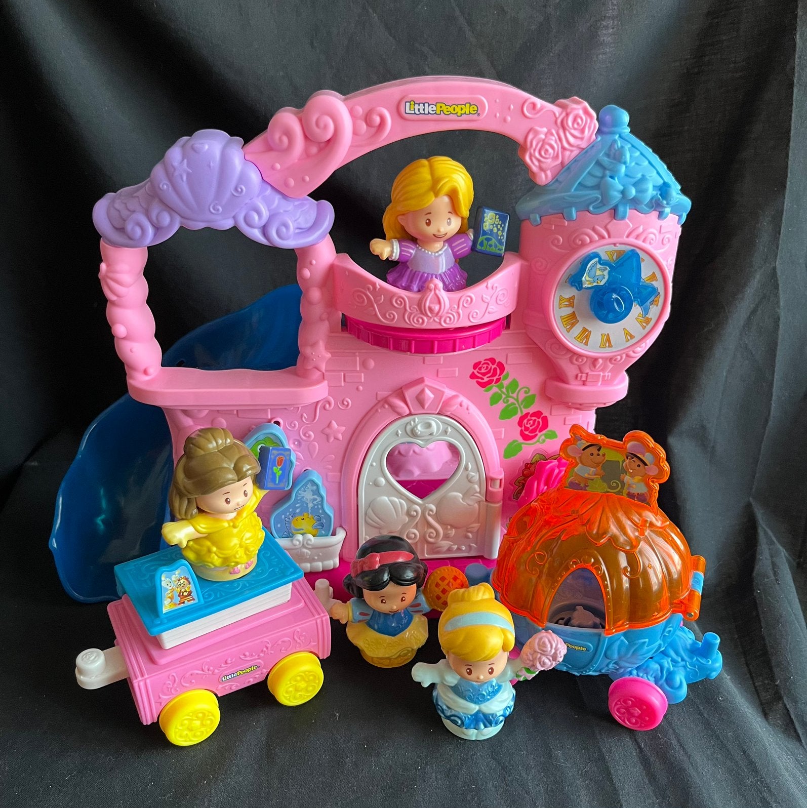 Little People | Disney | Prinsessenkasteel, Kinderen en Baby's, Ophalen of Verzenden, Gebruikt, Speelset