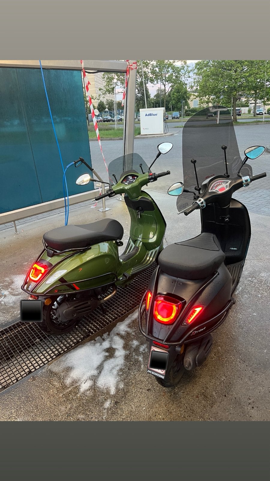 Vespa Sprint Notte 2020 iGet, Fietsen en Brommers, Ophalen, Nieuw, Klasse A (25 km/u), 50 cc