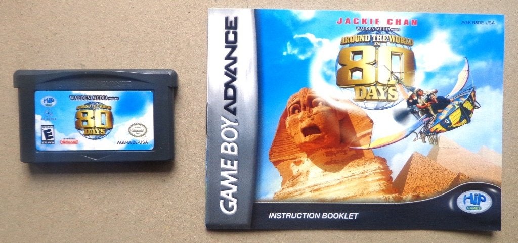 Around the World in 80 Days voor de Gameboy Advance + boekje, Consoles de jeu & Jeux vidéo, Jeux | Nintendo Game Boy, Enlèvement ou Envoi