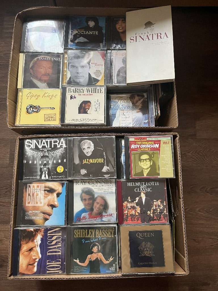 CD collectie 400 stuks, CD & DVD, CD | Pop, Enlèvement, Utilisé, Autres genres, Autres types