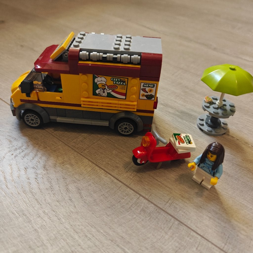 Lego City pizzabestelwagen, City, Lego, Ophalen of Verzenden, Zo goed als nieuw