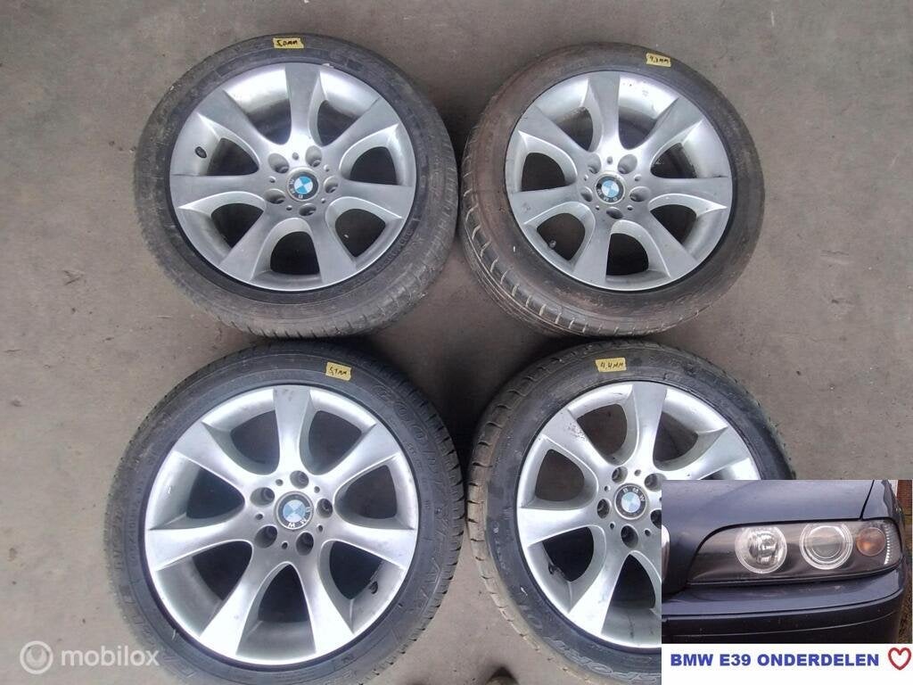 Diverse BMW velgen (E39, E60/61 etc.) per stuk of per set., Auto-onderdelen, Banden en Velgen, Gebruikt, Velg(en), 17 inch, Ophalen of Verzenden