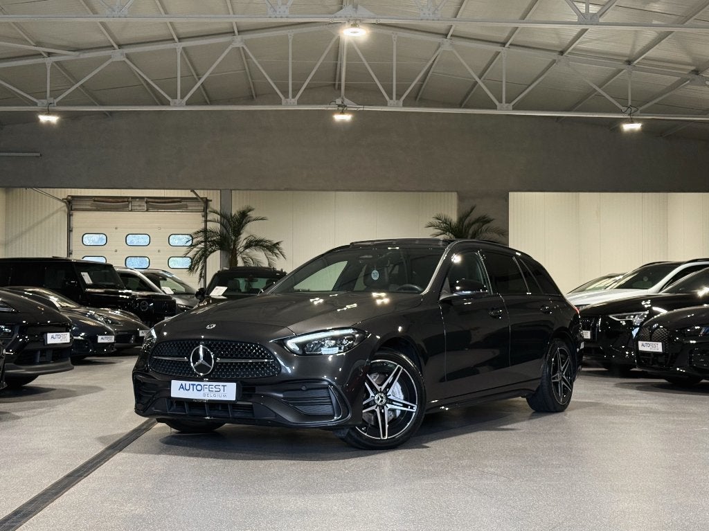 Mercedes-Benz C300e Break AMG-Line - Garantie, Autos, 15 g/km, Euro 6, Entreprise, Entretenue par le concessionnaire