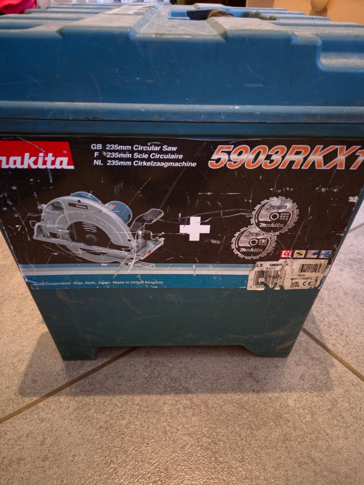 scie circulaire filaire Makita 5903RK, Enlèvement, Scie circulaire