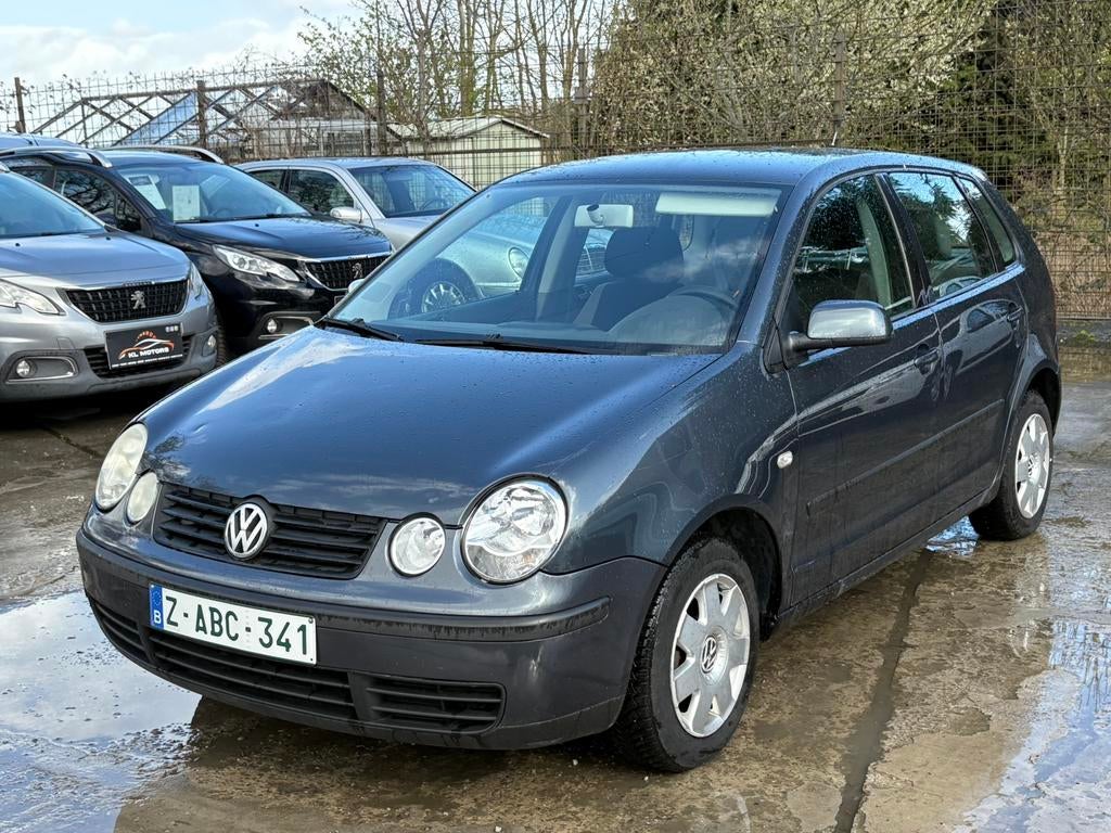 VW POLO 9N 1.4TDI 246 000KM CARPASS 5 PORTES AIRCO 2003, Auto's, Volkswagen, Voorwielaandrijving, Stof, Bedrijf, Zilver of Grijs