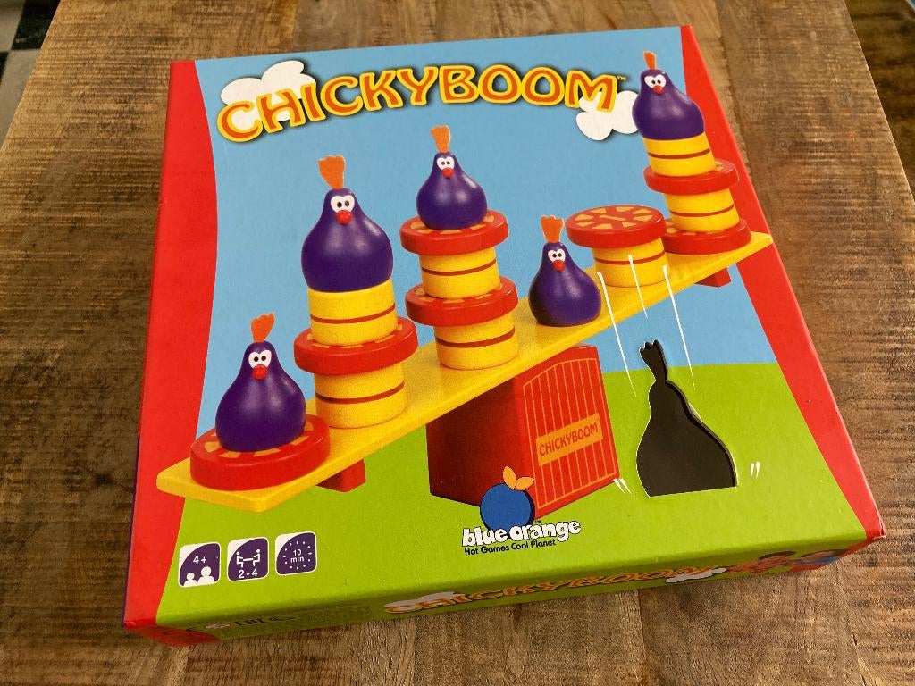 Gezelschapsspel 'Chickyboom' - Blue orange, Ophalen of Verzenden, Zo goed als nieuw, Blue orange