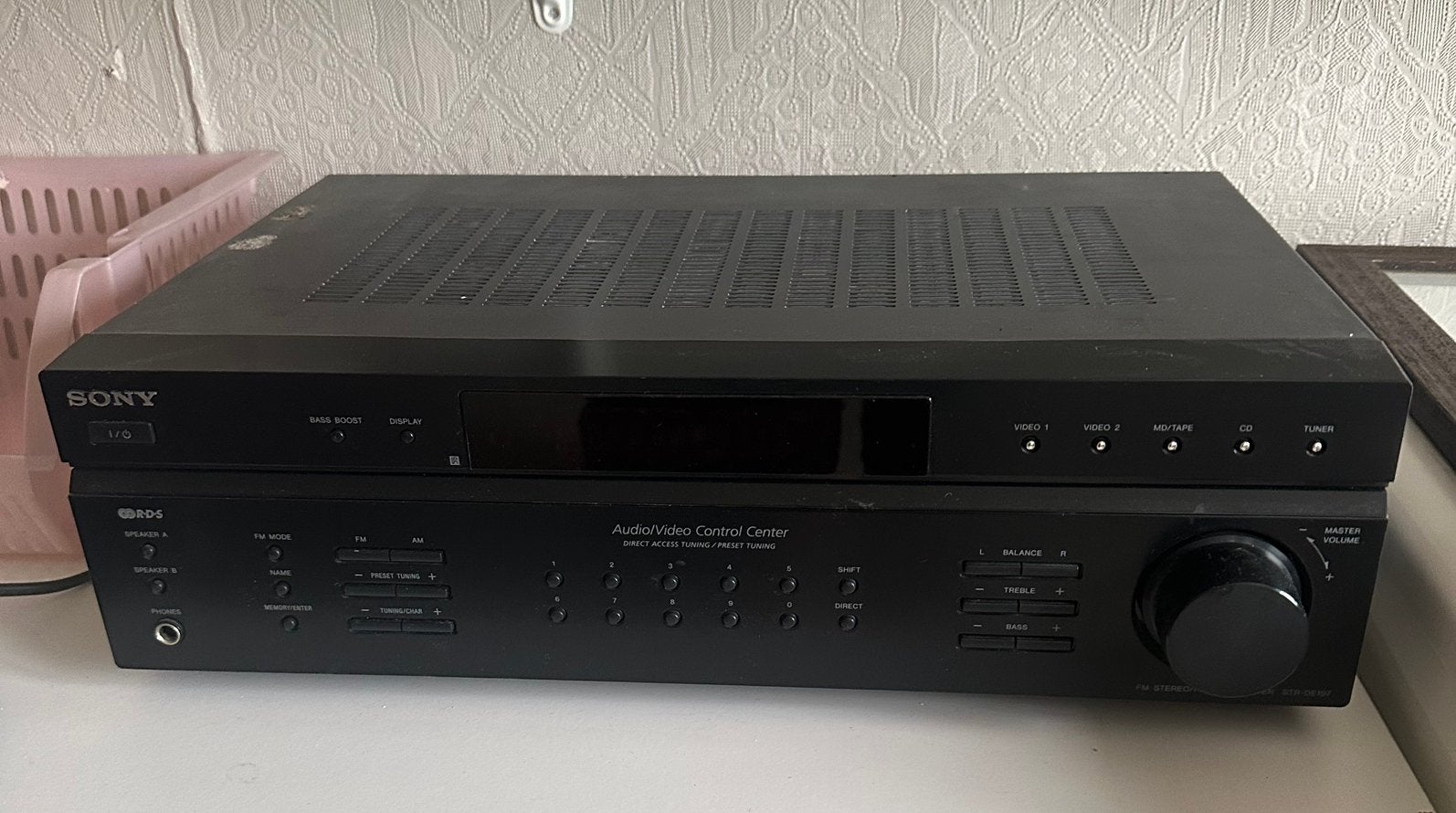 Titel: Sony STR-DE197 Stereo Receiver 2x100W, TV, Hi-fi & Vidéo, Tuners, Utilisé, Enlèvement