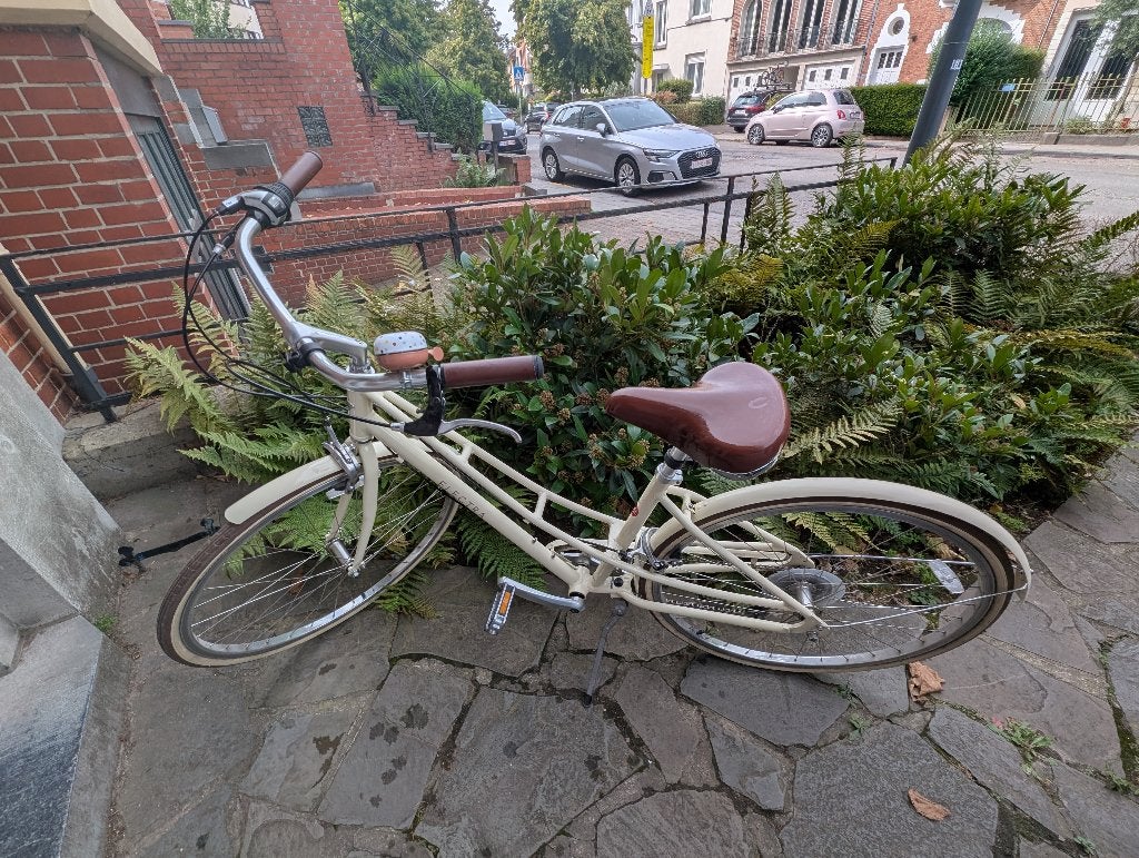 Vélo de ville Trek Electra Loft 7D – Crème – Excellent état, Enlèvement, Comme neuf, Autres marques, Vitesses