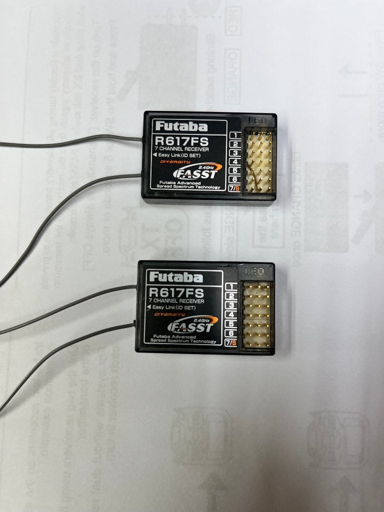 FUTABA ontvangers R-617 FASST, Hobby en Vrije tijd, Modelbouw | Radiografisch | Vliegtuigen, Ophalen of Verzenden, Zo goed als nieuw