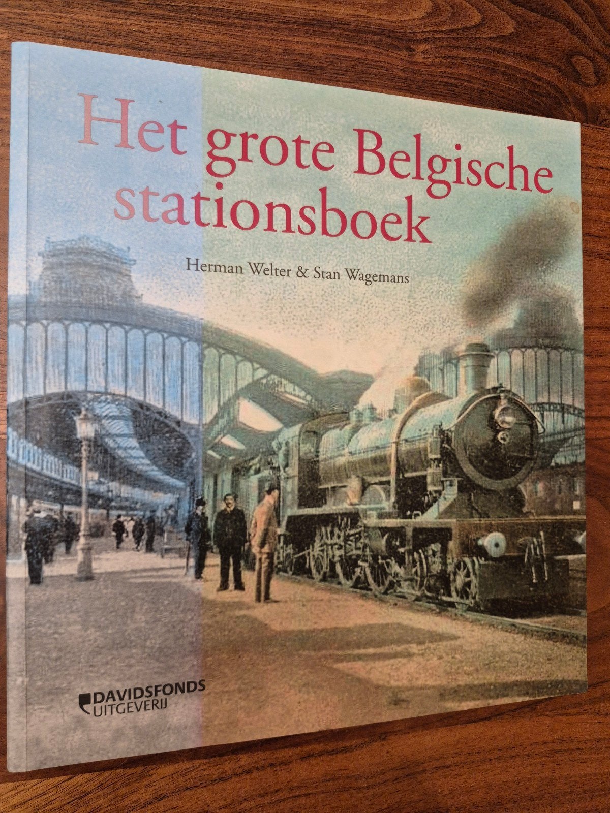 S. Wagemans & H. Welter: Het grote Belgische stationsboek, Ophalen of Verzenden, Zo goed als nieuw, Stan Wagemans; Herman Welter