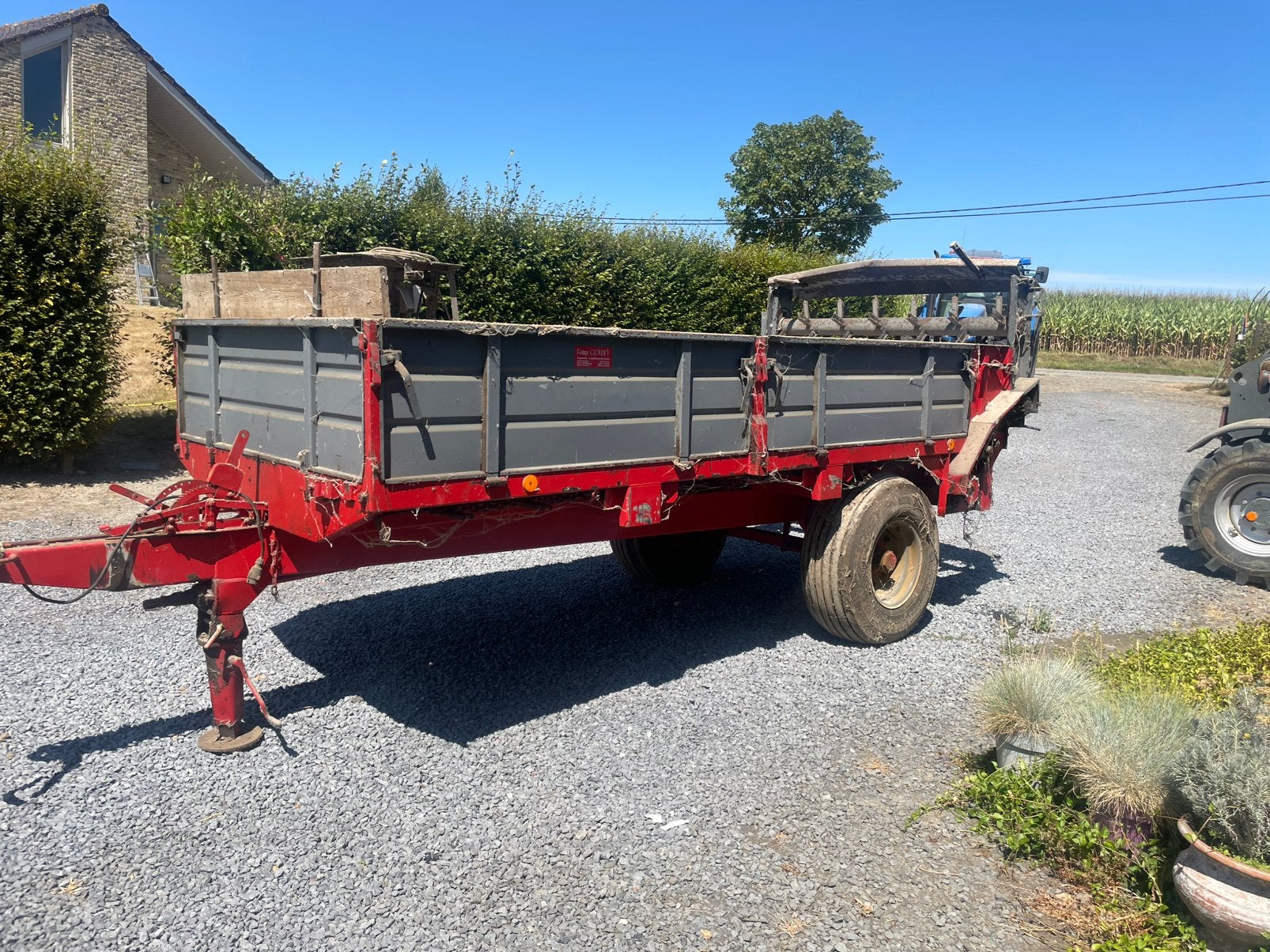 Chariot à lisier Record S550, Articles professionnels, Agriculture | Outils, Enlèvement