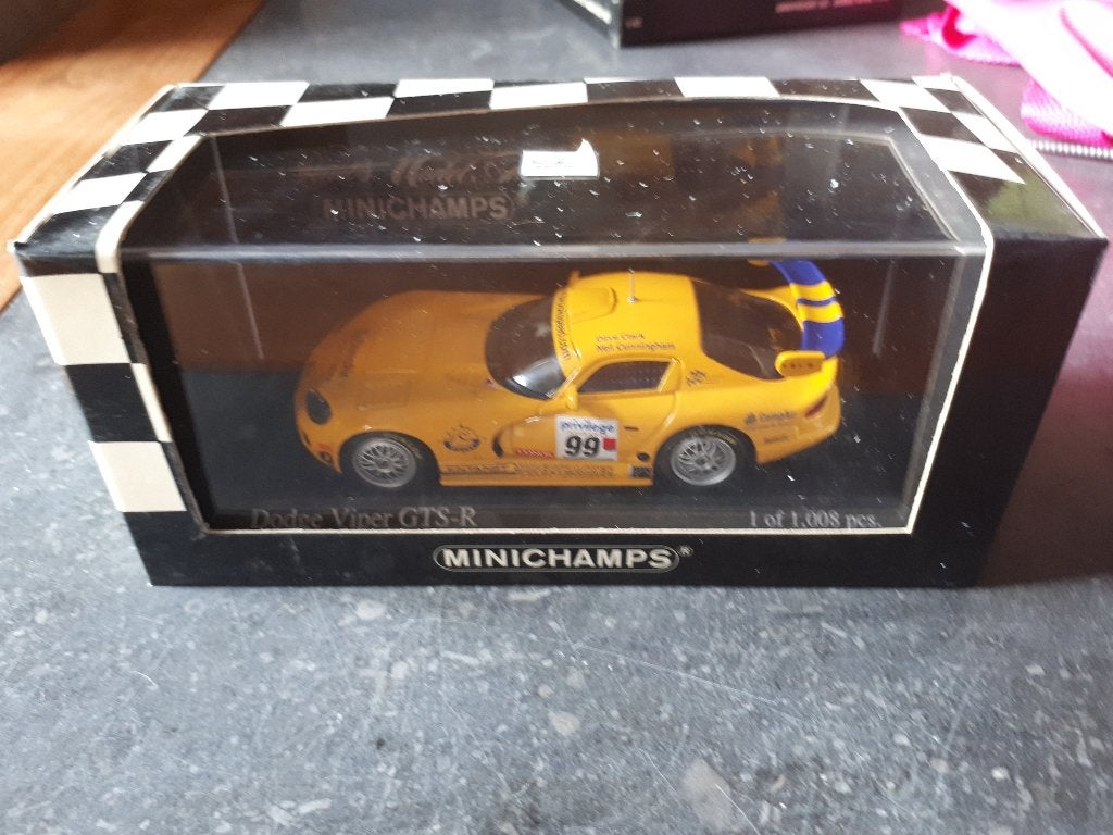 Dodge Viper GTS-R - British Championship 1999, Hobby en Vrije tijd, Modelauto's | 1:43, Ophalen of Verzenden, Nieuw, Auto, MiniChamps