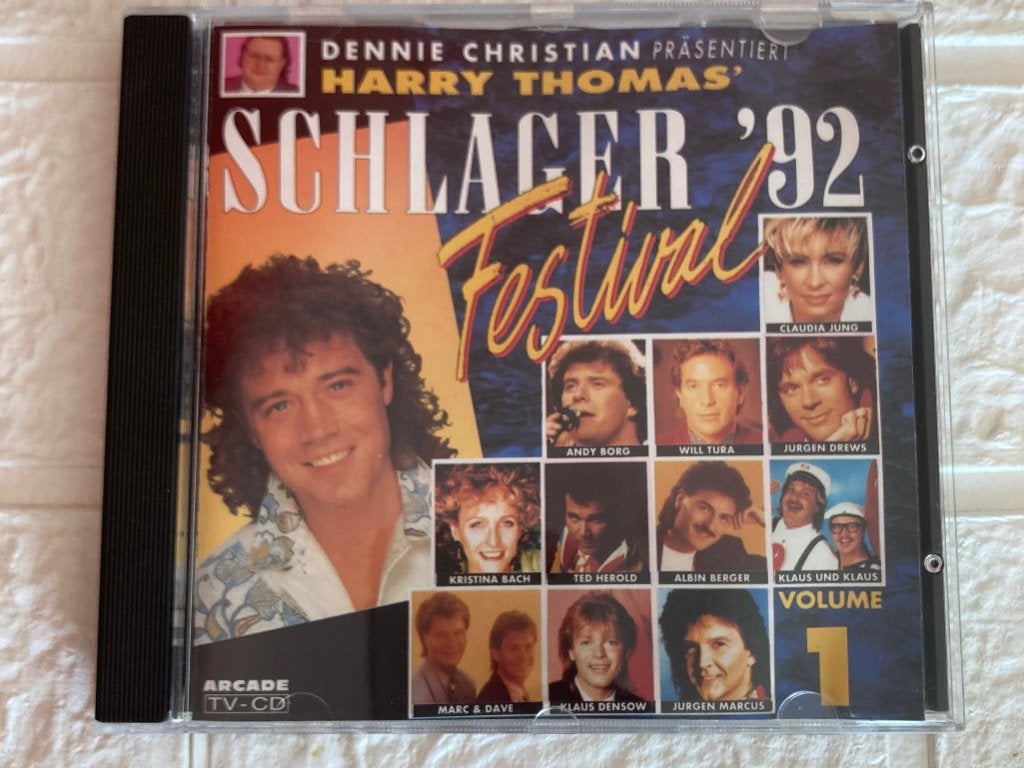 Schlager Festival '92 Vol. 1 CD ( TV-CD) -  verzamelalbum!, Schlager, Ophalen of Verzenden, Zo goed als nieuw, Verzamelalbum