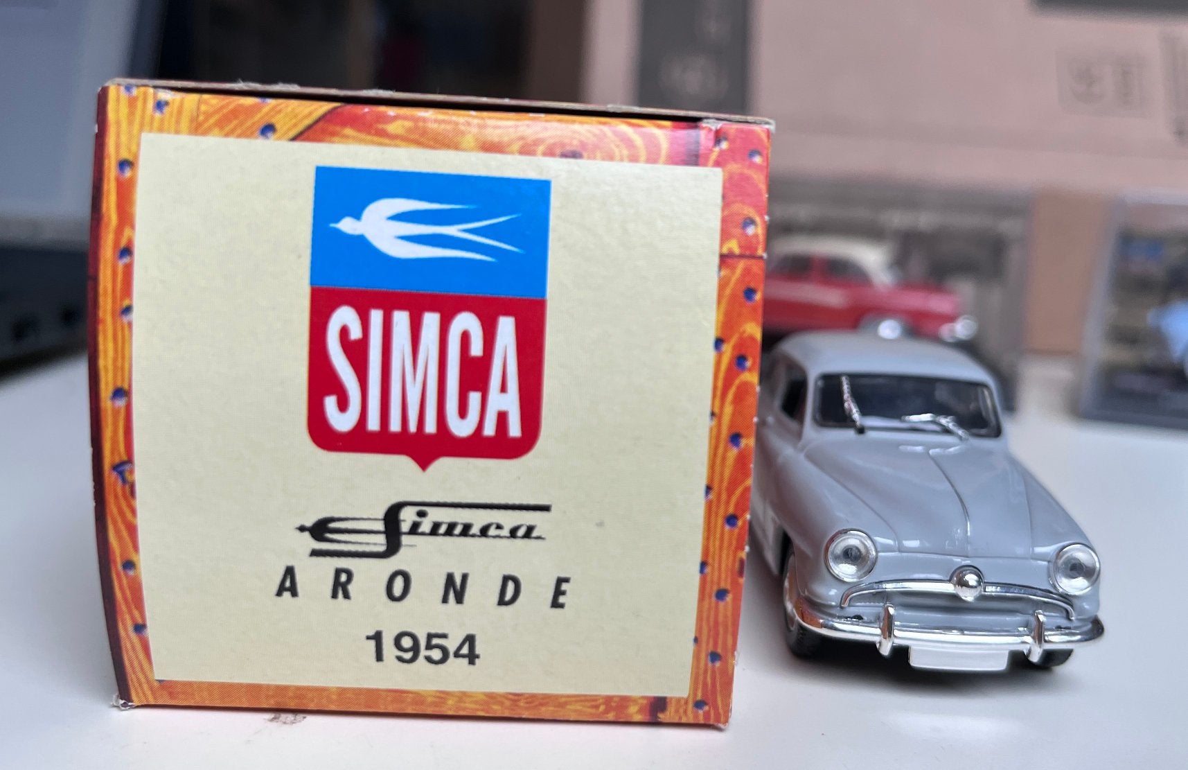 1/43 Simca Aronde 1954. NOREV pour Hachette., Enlèvement, Utilisé, Voiture, Norev