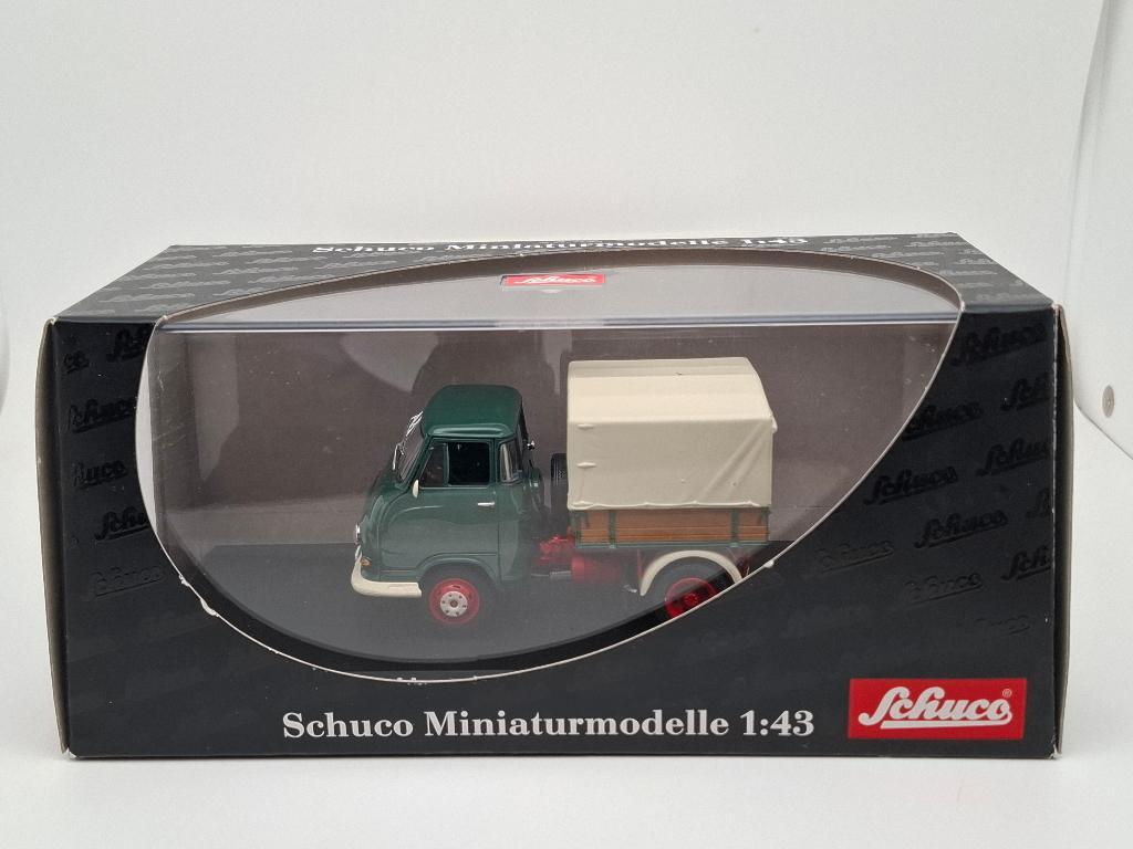 Hanomag Kurier "Enser" - Schuco 1/43, Verzenden, Zo goed als nieuw, Bus of Vrachtwagen, Schuco