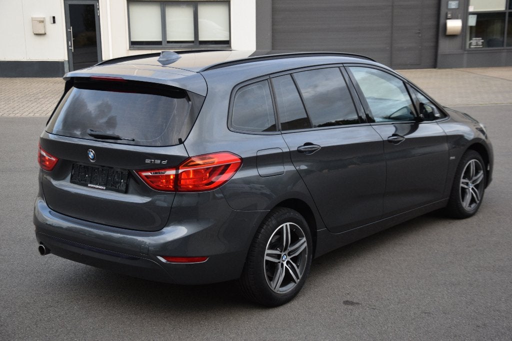 BMW 216 Gran Tourer dA 7pl., Argent ou Gris, Achat, Capteur de lumière, Euro 6