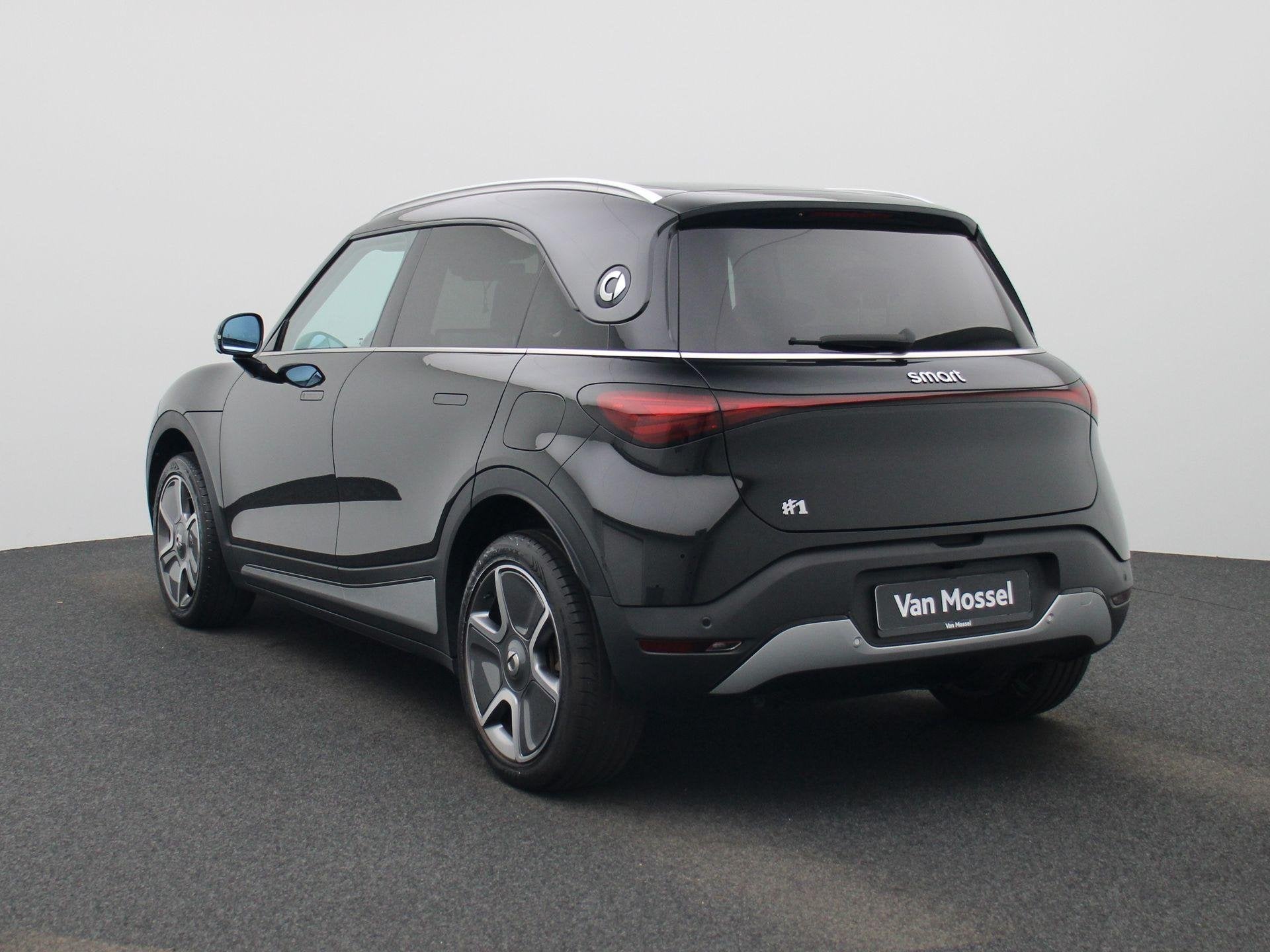 smart #1 66 kWh Pro+ Autom., Auto's, Smart, Automaat, Gebruikt, Zwart, 1875 kg