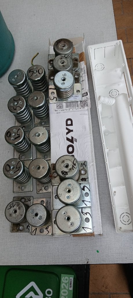trillingsveren en inbouwbox airco, Doe-het-zelf en Bouw, Ventilatie en Afzuiging, Gebruikt, Ophalen of Verzenden