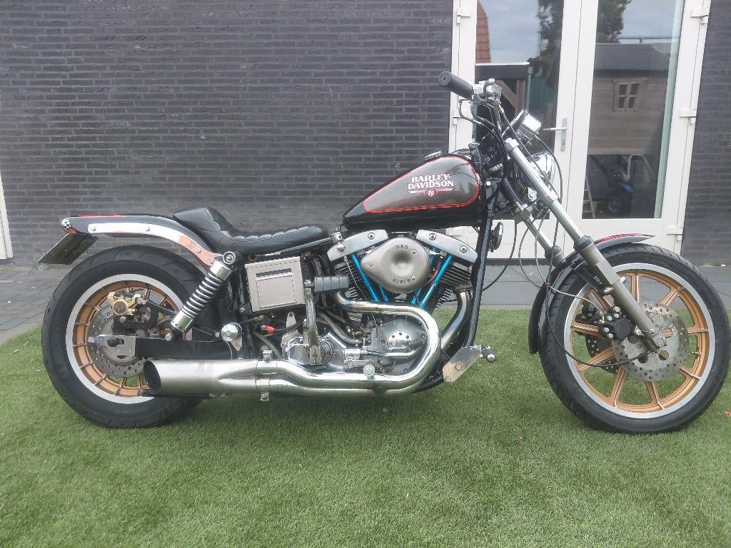 Harley davidson fxe1200 1978, Motoren, 2 cilinders, Gebruikt, Particulier, Meer dan 35 kW