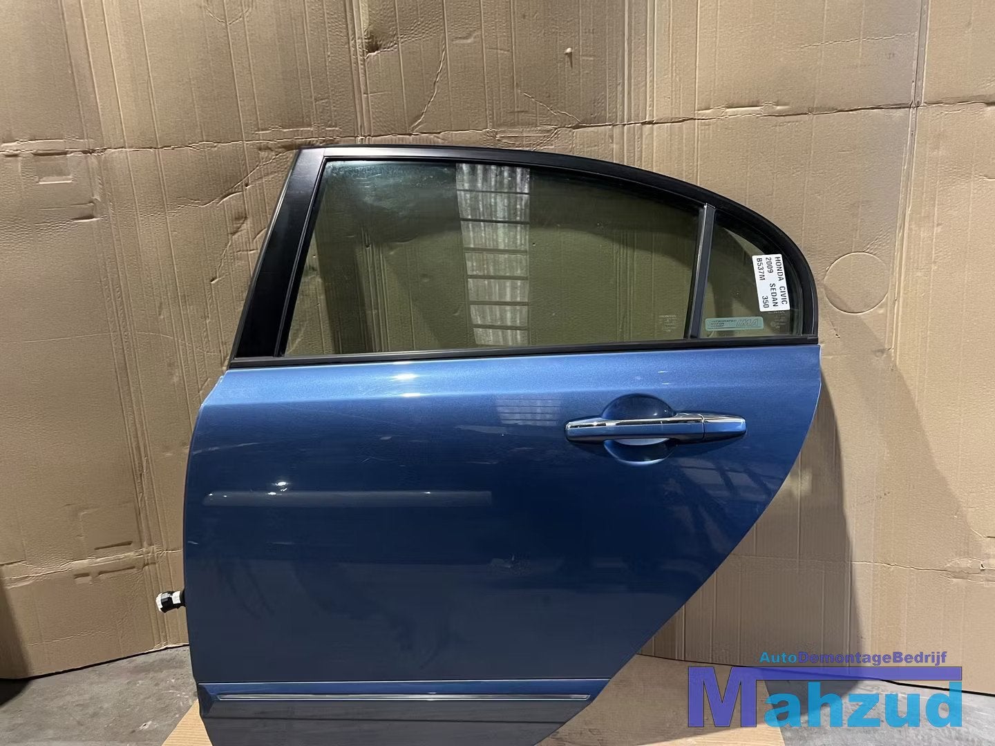 HONDA CIVIC 8 FD FA sedan Blauw B537M Links Achter deur port, Gebruikt, Deur, Info@honda.co.jp, Minami-Aoyama 2-chome 1-1
107-8556  Tokyo