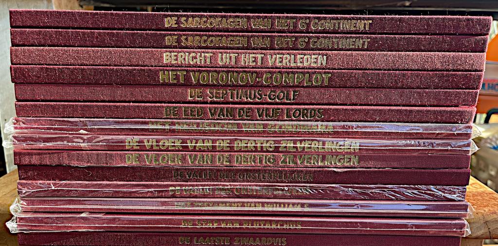 BLAKE EN MORTIMER - RODE LUXE LINNEN REEKS, Boeken, Ophalen of Verzenden, Zo goed als nieuw