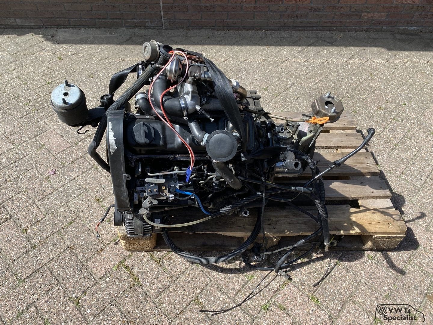 Volkswagen Transporter VW T4 1.9TD motor motorblok, -, Volkswagen, -, Enlèvement