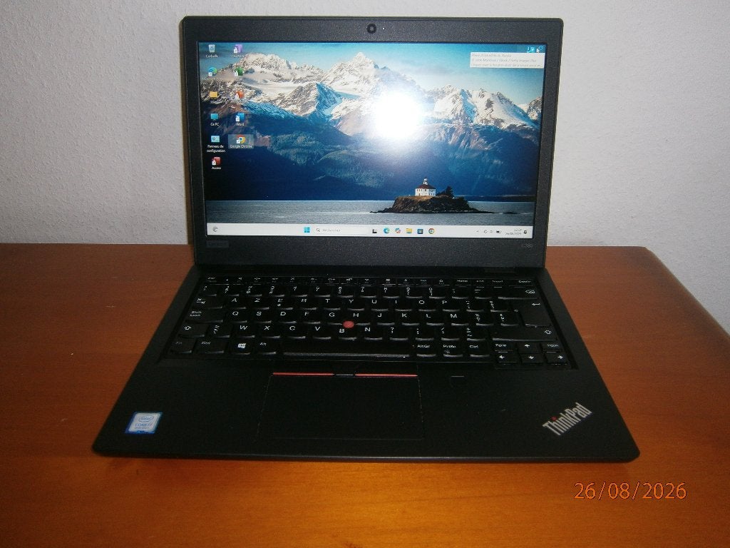 ORDINATEUR  (   LENOVO   ), Computers en Software, Windows Laptops, 64 GB of meer, HDD, Qwerty, 32 GB
