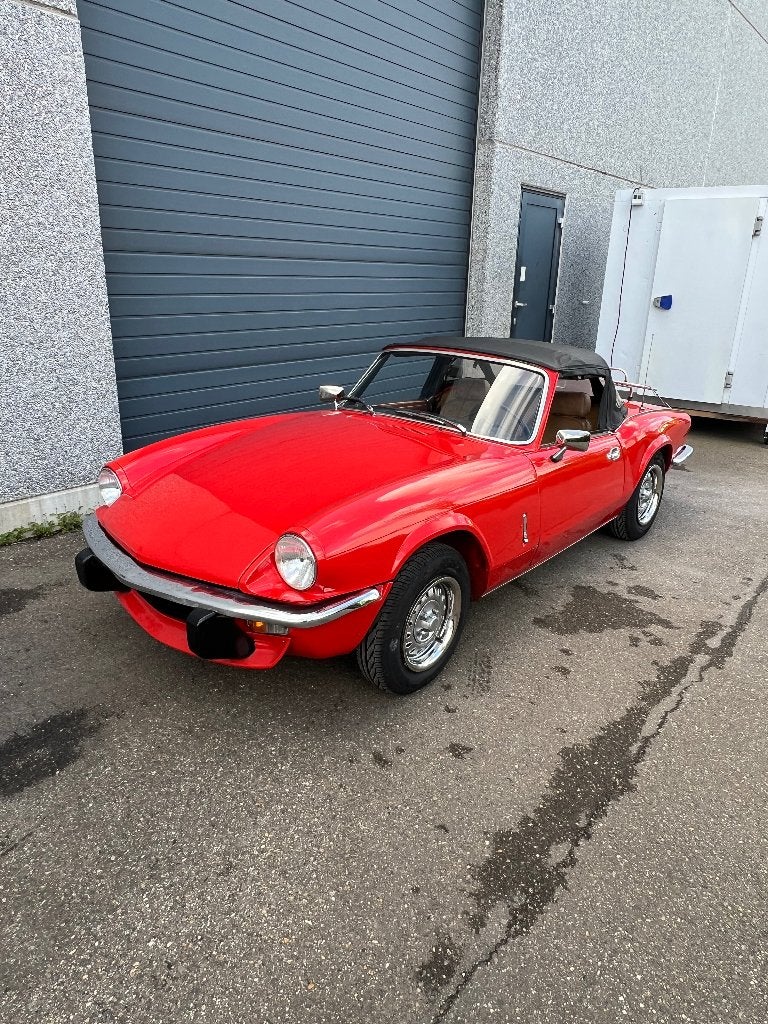 Triump Spitfire 1500 keuringvrij, Auto's, Achterwielaandrijving, 4 cilinders, Cabriolet, Leder