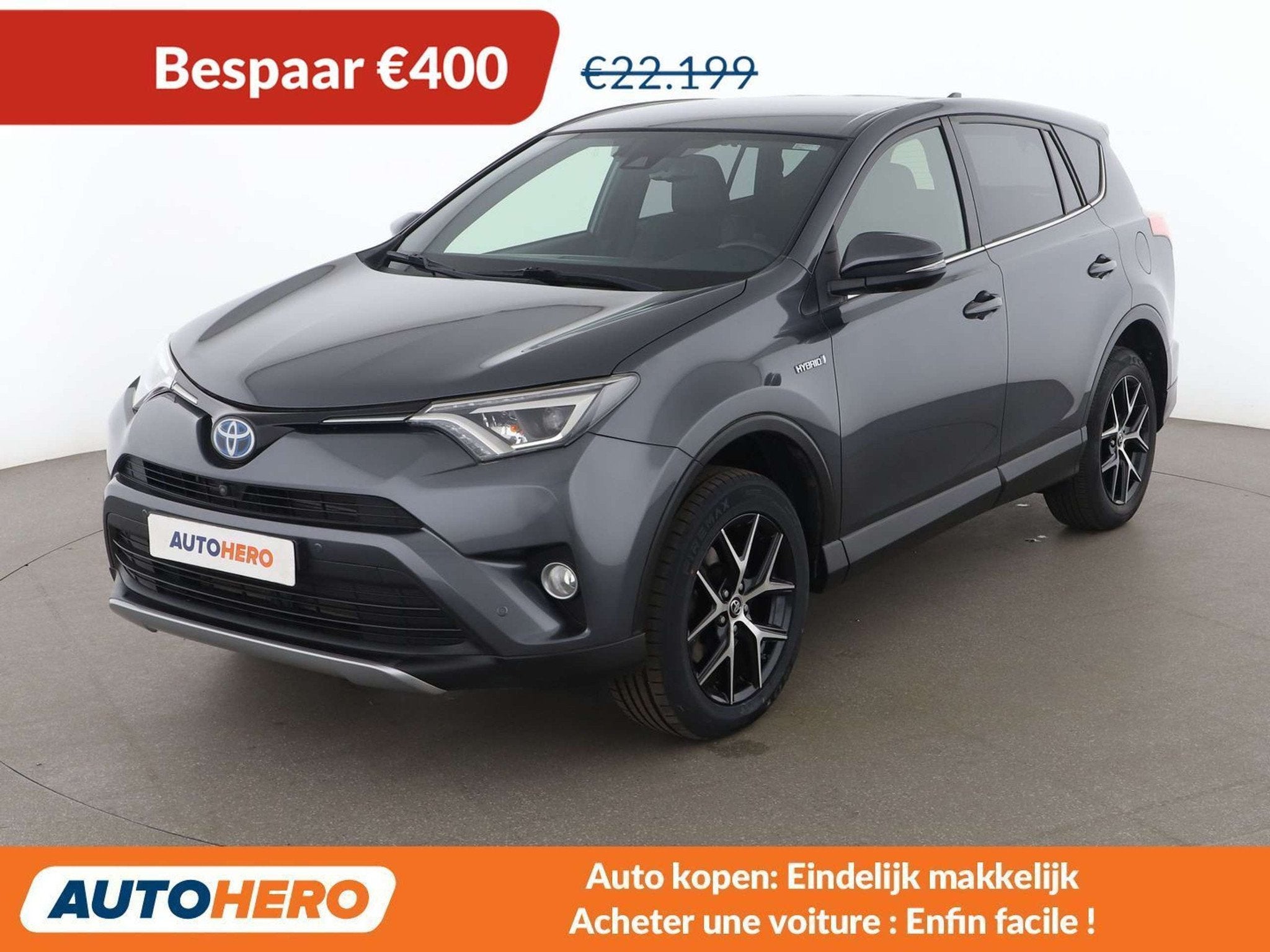 Toyota RAV4 2.5 Hybrid Active (bj 2017, automaat), Automaat, 197 pk, 145 kW, Gebruikt