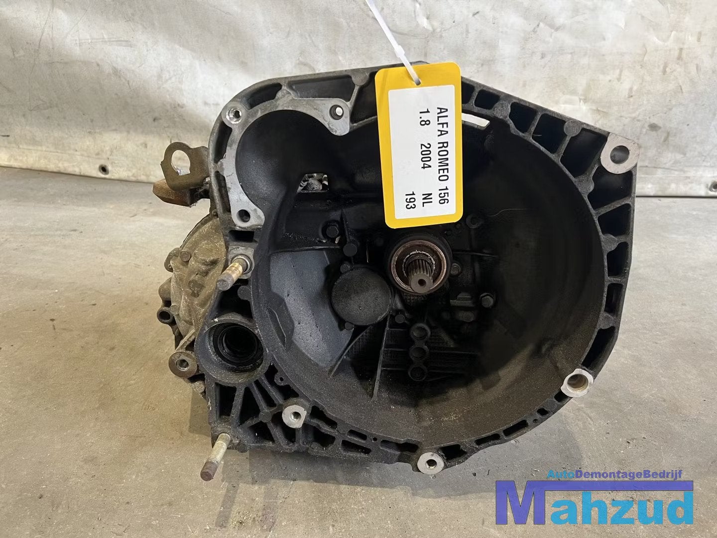 ALFA ROMEO 156 1.8 TS VERSNELLINGSBAK 5 BAK HANDBAK, Dpofca@stellantis.com, Stellantis Europe S.p.A., Utilisé, Alfa Romeo