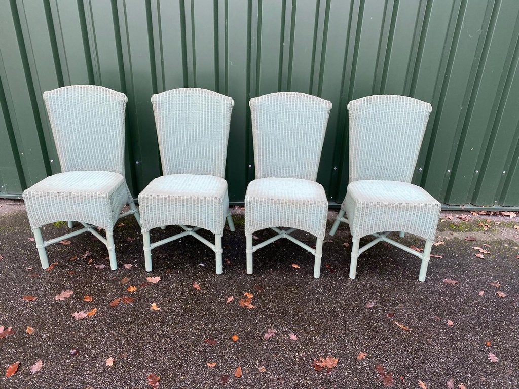 4 modèles de salle d'exposition Chaises Loom en osier patiné, Enlèvement ou Envoi, Neuf, Matériaux autres