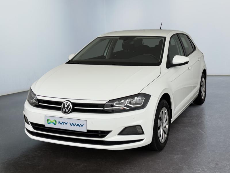 Volkswagen Polo Comfortline*GPS*Carplay*Capteurs Av/Ar*Clim, Euro 6, 95 pk, Wit, Bedrijf