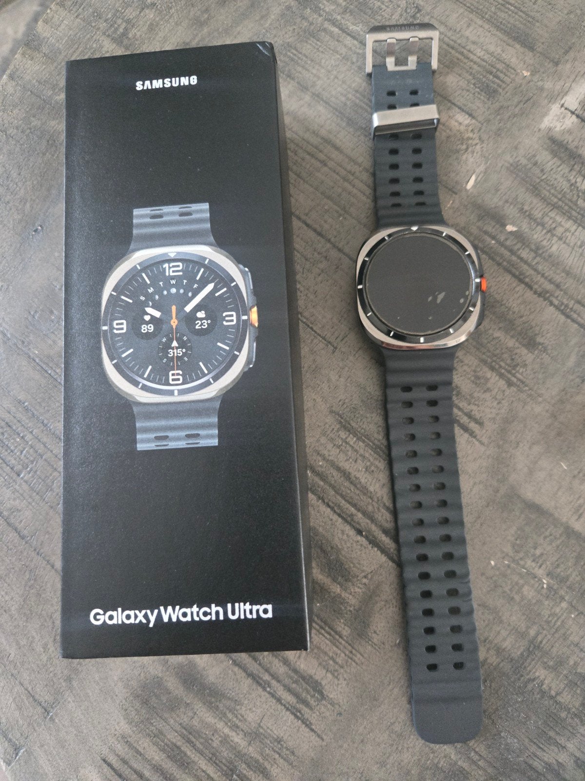 montre Galaxy, Bijoux, Sacs & Beauté, Montres connectées, Étanche, Enlèvement ou Envoi, État, Utilisé