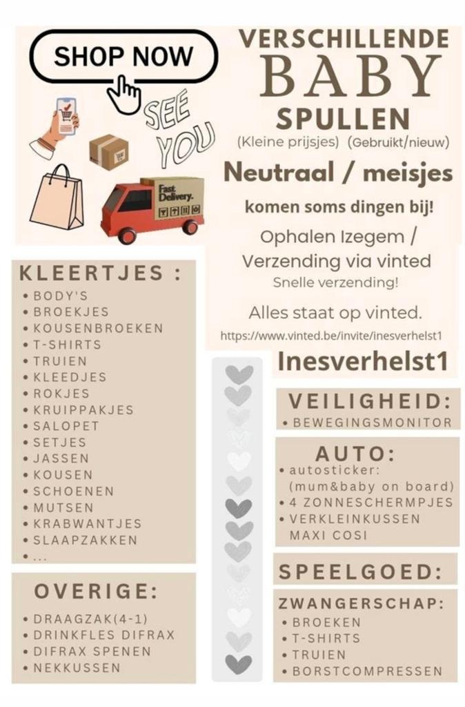 Verschillende dingen te koop, Enlèvement