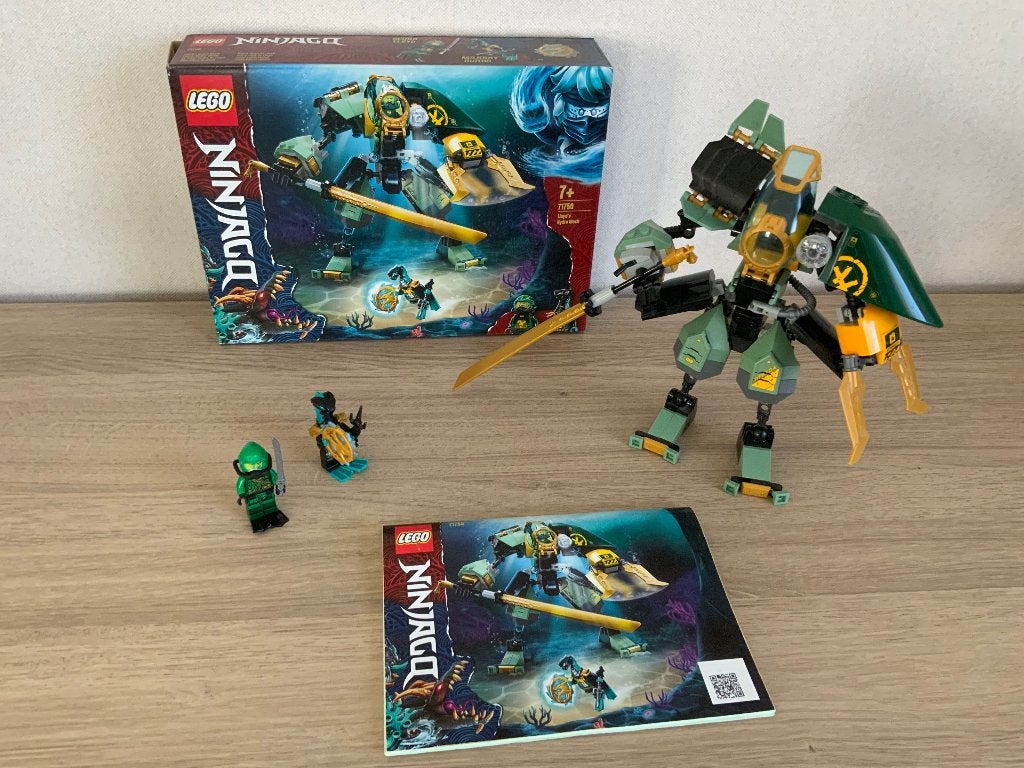 Lego Ninjago 71750 Lloyds Hydro Mech, Ophalen, Inclusief instructies, Gebruikt, Lego
