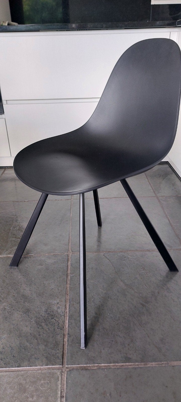 4 keukenstoelen, Huis en Inrichting, Ophalen, Zo goed als nieuw, Kunststof, Vier