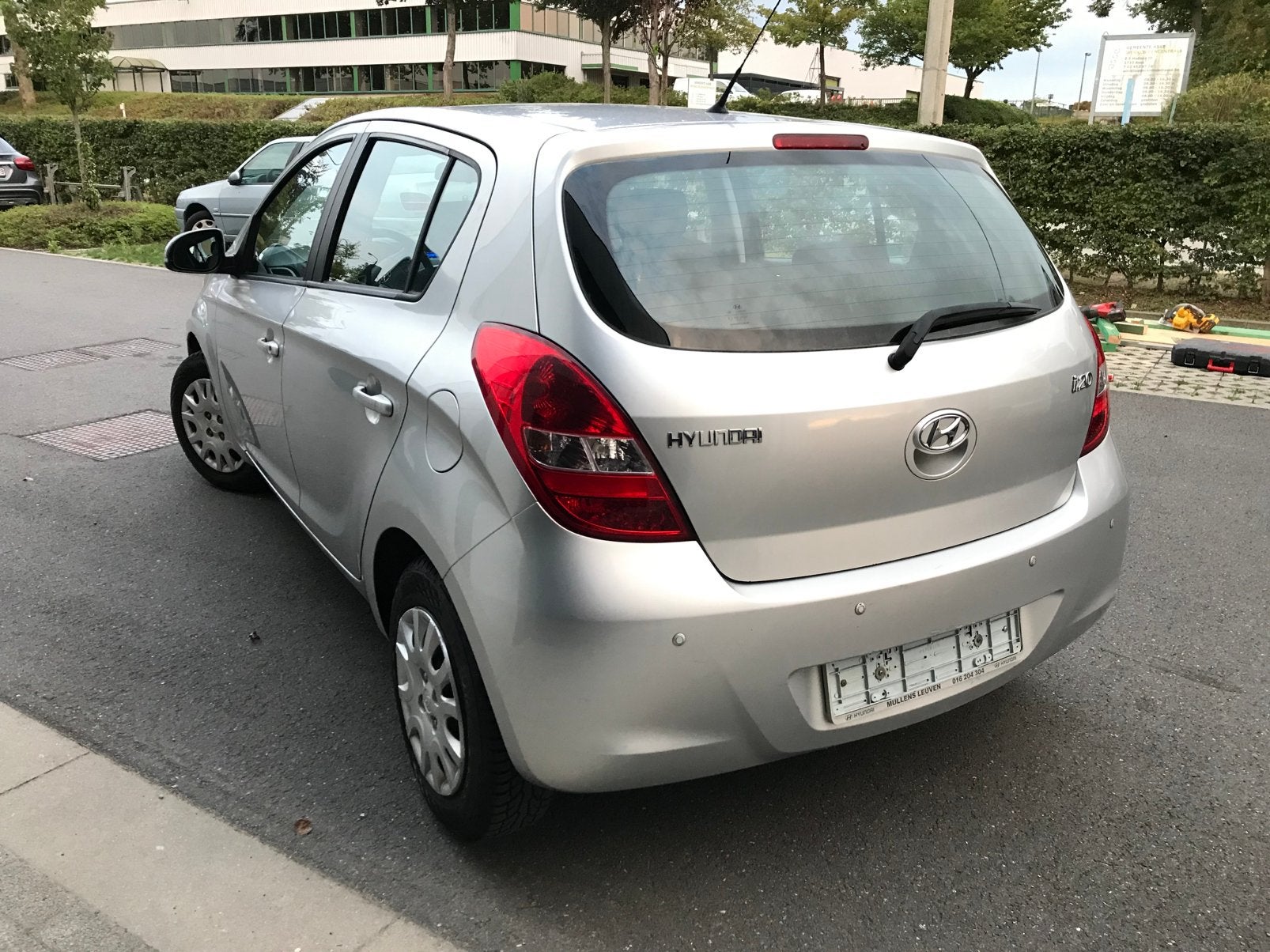 Hyundai i20-1.4i-Automatic-1ST handairco, Auto's, Stof, 1396 cc, Elektrische ramen, https://public.car-pass.be/vhr/bc43af4c-b2dd-4aa0-a9ea-af91f9ce6482