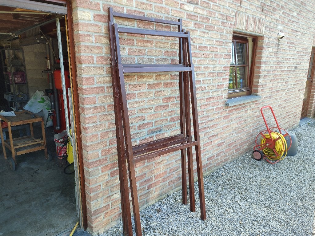 Lot de 3 étagères / rayonnages métalliques professionnels, Enlèvement, Comme neuf