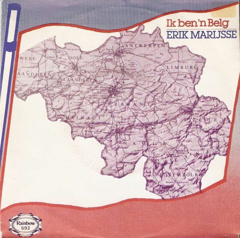 single Erik Marijsse - Ik ben ‘n Belg, En néerlandais, Enlèvement ou Envoi, 7 inch, Comme neuf