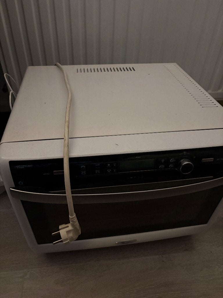 Combi microgolfoven, Elektronische apparatuur, Microgolfovens, Ophalen, Zo goed als nieuw, Vrijstaand, Microgolfoven