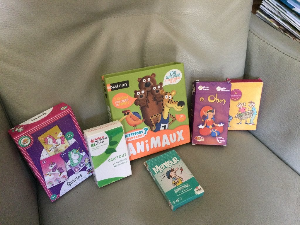 LOT DE JEUX DE TABLE /6 ANS+, Enlèvement ou Envoi, Utilisé
