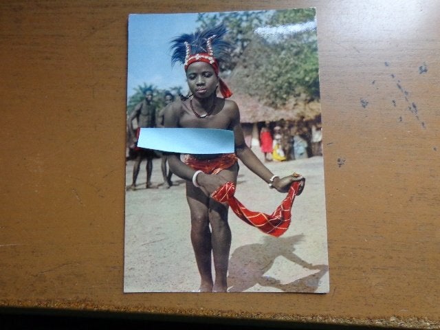 Postkaart Naakt - La danseuse au mouchoir, Enlèvement ou Envoi, Non affranchie, Autres thèmes