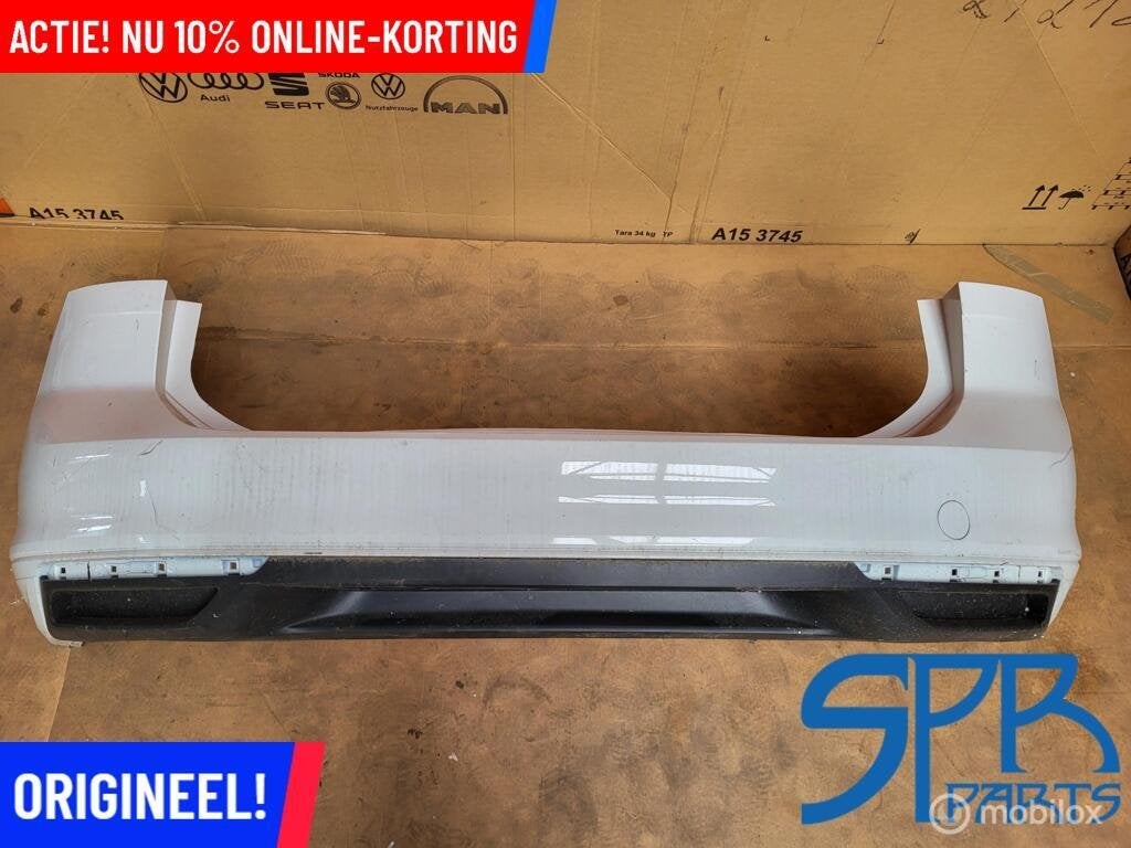 ACHTERBUMPER VW PASSAT B8 VARIANT FACELIFT LC9A BUMPER HOES, Gebruikt, VOLKSWAGEN, Volkswagen, Ophalen of Verzenden