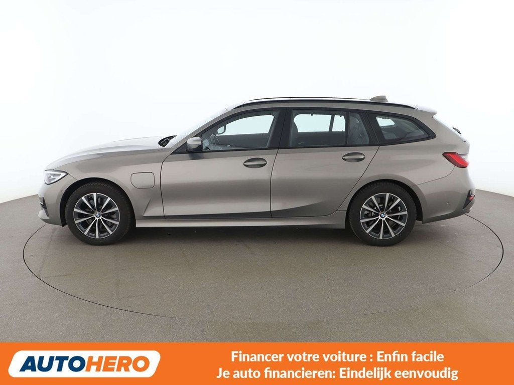 BMW 3 Serie 320 320e Advantage (automatique), Autos, Cuir, Argent ou Gris, Achat, 34 g/km