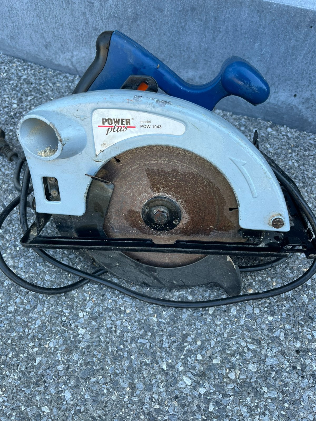 Scie circulaire Power Plus, Bricolage & Construction, Enlèvement ou Envoi, Utilisé, Scie circulaire